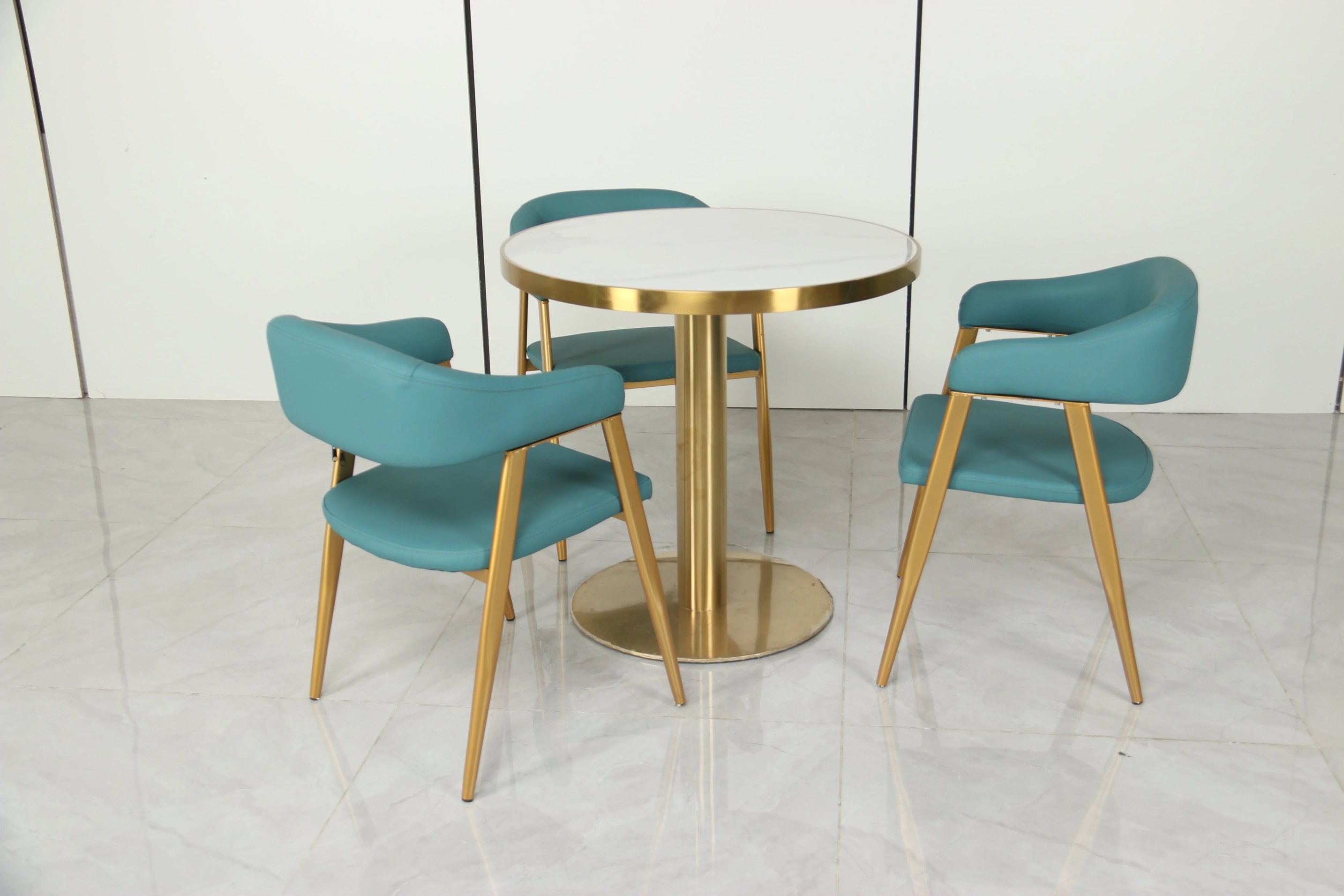 package solution commercial custom nordic coffee shop dinning restaurant furniture table and chair set