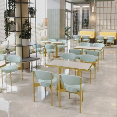 package solution simple style comfort restaurant tables and chairs booth seating set coffee shop furniture