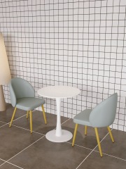package solution commercial metal leg casual modern simple style fast food restaurant cafe furniture table chair