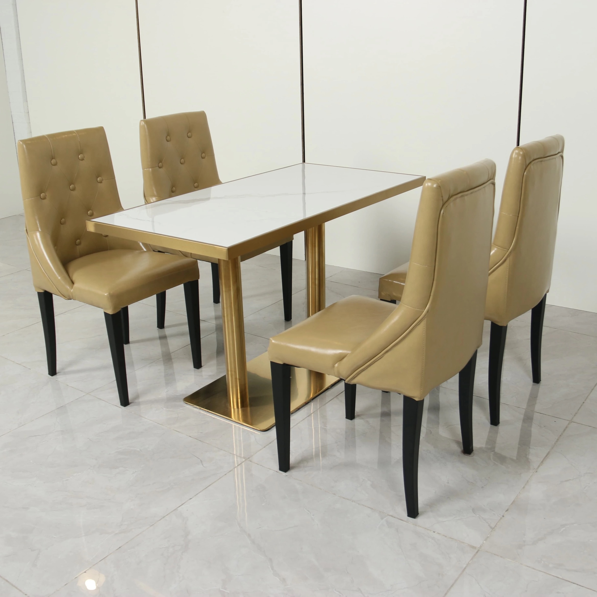 package solution minimalist style comfort modern dining cafe shop restaurant furniture dining table and chairs