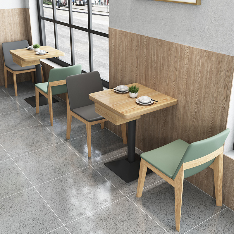 elegant wood dining furniture design high back single side restaurant sofa booth seating and table set