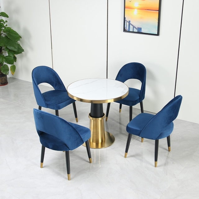 SOF Nordic style cafe restaurant indoor furniture table and chairs