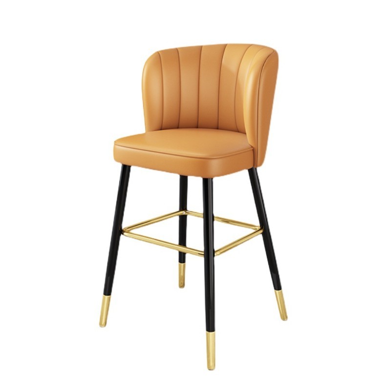 SOF Nordic counter barstool with high backrest, comfortable kitchen island bar chair SXY-008