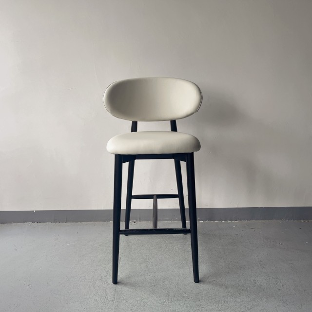 OLEANDRO wooden high bar chair SOQ-86C