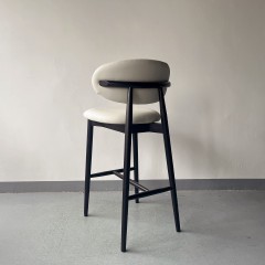 OLEANDRO wooden high bar chair SOQ-86C