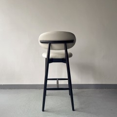OLEANDRO wooden high bar chair SOQ-86C