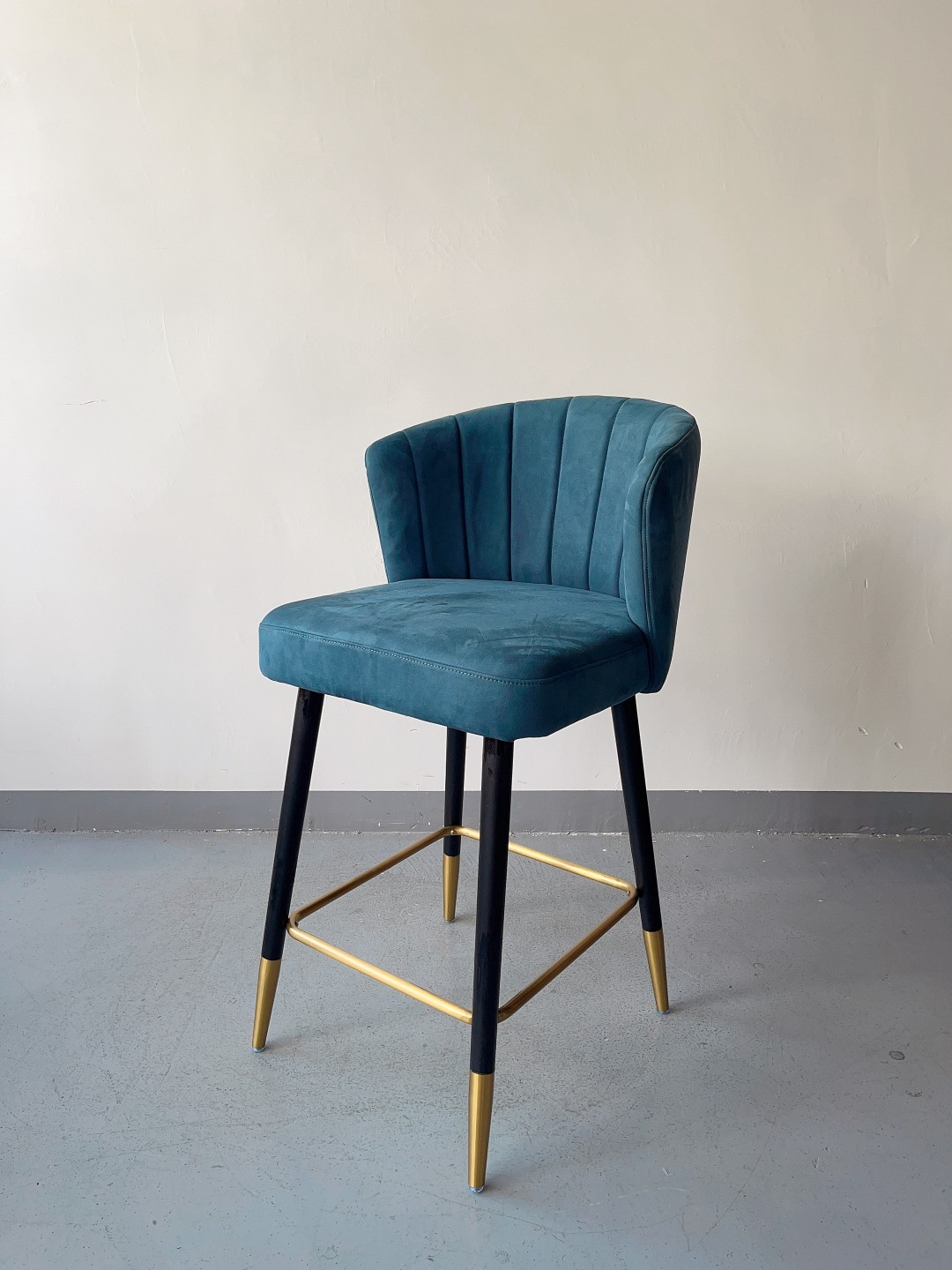 SOF Nordic counter barstool with high backrest, comfortable kitchen island bar chair SXY-008
