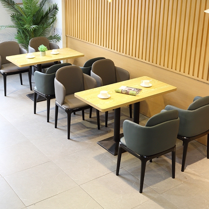 SOF commercial hotel use cafe tables and chairs set restaurant furniture wholesale