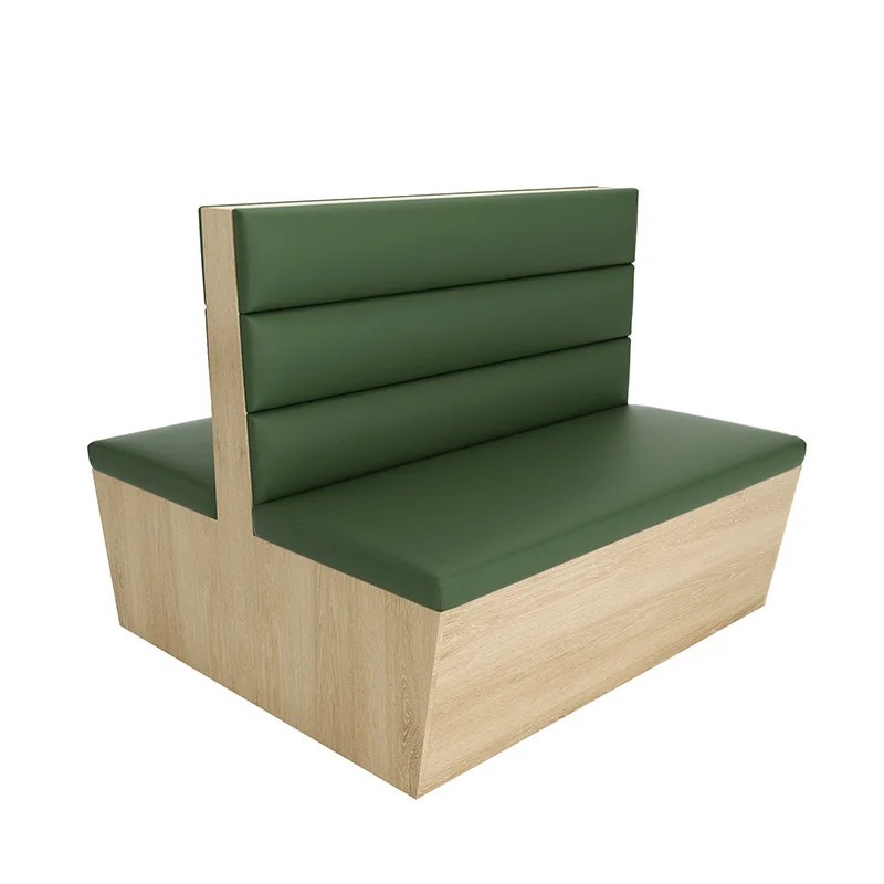 SOF new design cafe shop indoor furniture commerical restaurant booth fast food sofa tables and chairs