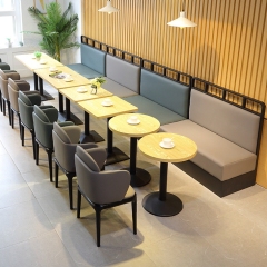 SOF commercial hotel use cafe tables and chairs set restaurant furniture wholesale