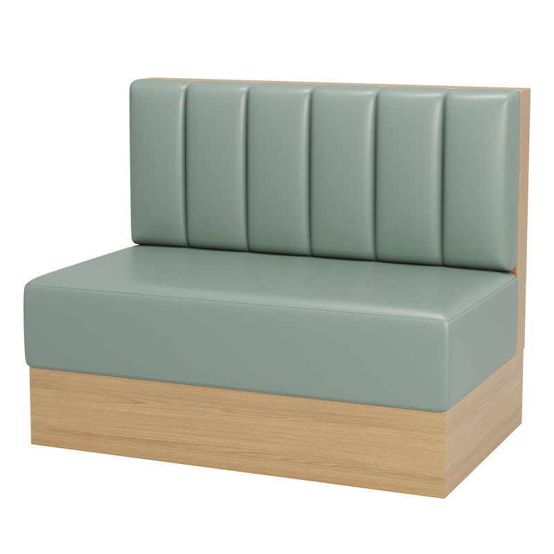 SOF commercial indoor custom modern luxury booth sofa and table dining restaurant furniture set