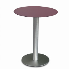 SOF aluminium alloy cafe outdoor dining table square table top