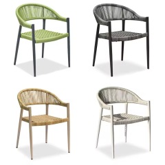 SOF Stylish and Durable Aluminum Restaurant Outdoor Dining Chairs