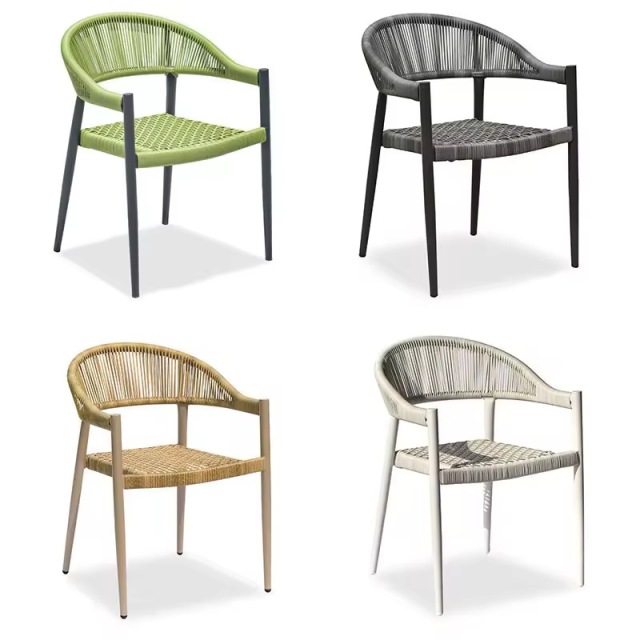 SOF Stylish and Durable Aluminum Restaurant Outdoor Dining Chairs