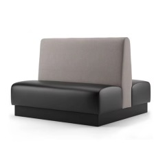 SOF Modern Leather Upholstered Lounge and Bar Booth Seating