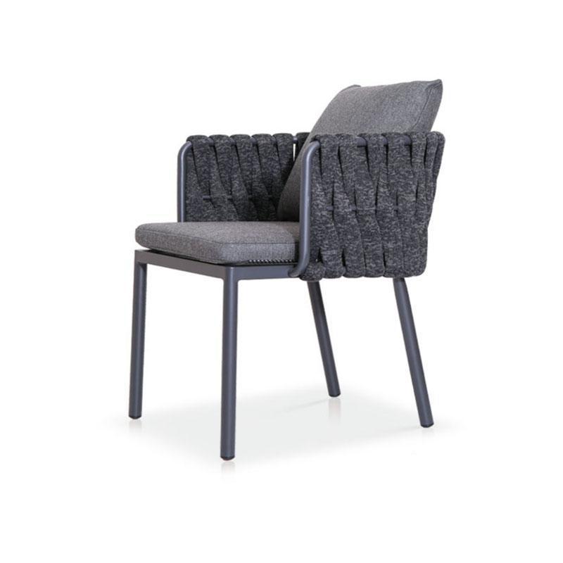 SOF Durable Outdoor Chair - Aluminum Alloy with Olefin Webbing and Outdoor Fabric