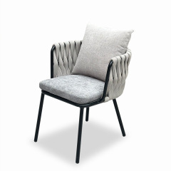 Premium Waterproof Outdoor Dining Chair - Stylish Comfort for All Weather Conditions