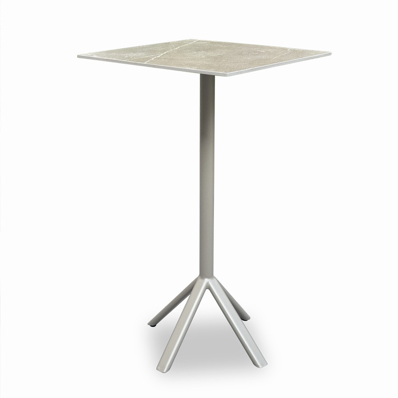 Aluminum Alloy Outdoor Bar Table with Weather-Resistant Surface – Perfect for Any Occasion