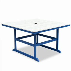 SOF Mediterranean Style Outdoor Aluminum Dining Table: Stylish and Durable for Every Outdoor Occasion Made in China