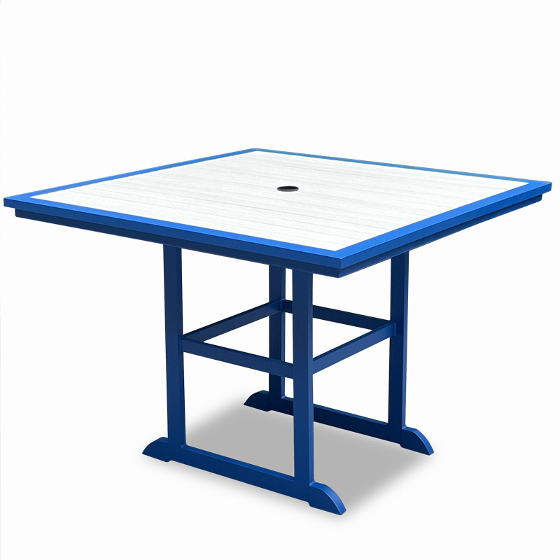 SOF Mediterranean Style Outdoor Aluminum Dining Table: Stylish and Durable for Every Outdoor Occasion Made in China