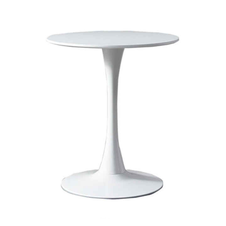 SOF Elegant Restaurant White Dining Table for 2 with Unique Tulip-Style Legs Made in China