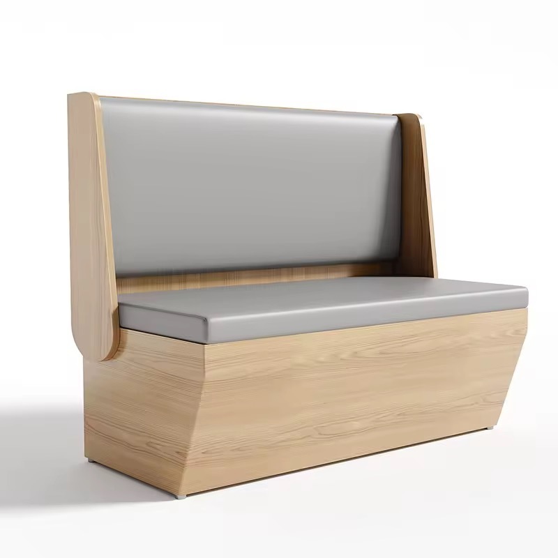 SOF Chic Customizable Dining Booth Seating for Enhanced Restaurant Ambiance Manufacturer in China