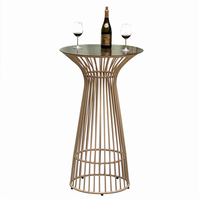 SOF Modern Aluminum Bar Table for Outdoor Spaces