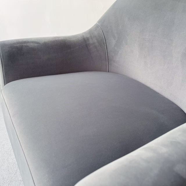Sunrise Oriental Furniture Azure Luxe Velvet Accent Chair