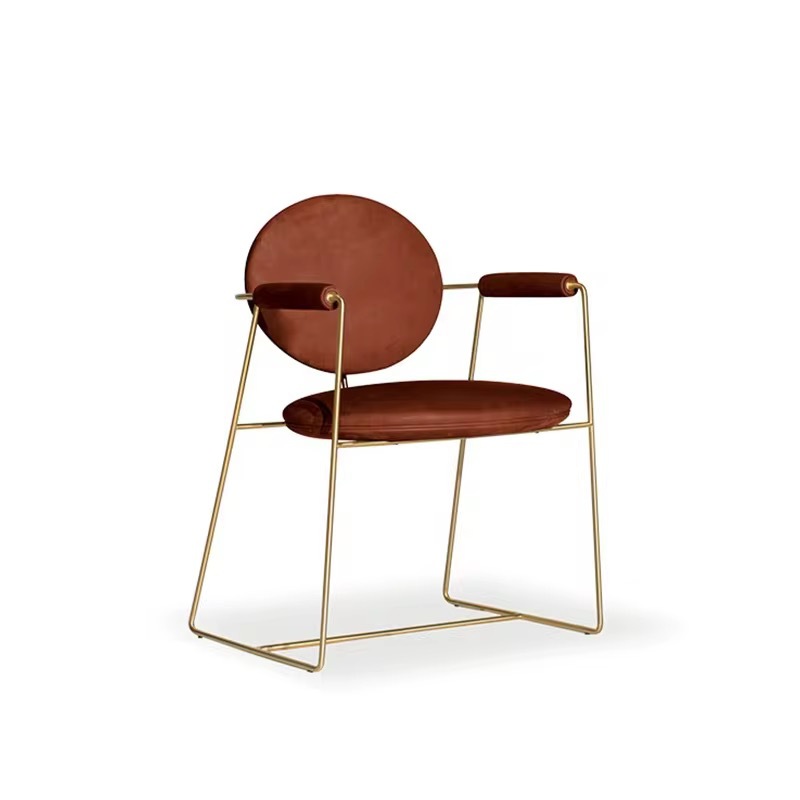Sunrise Oriental Furniture Gemma stainelss steel dining chair