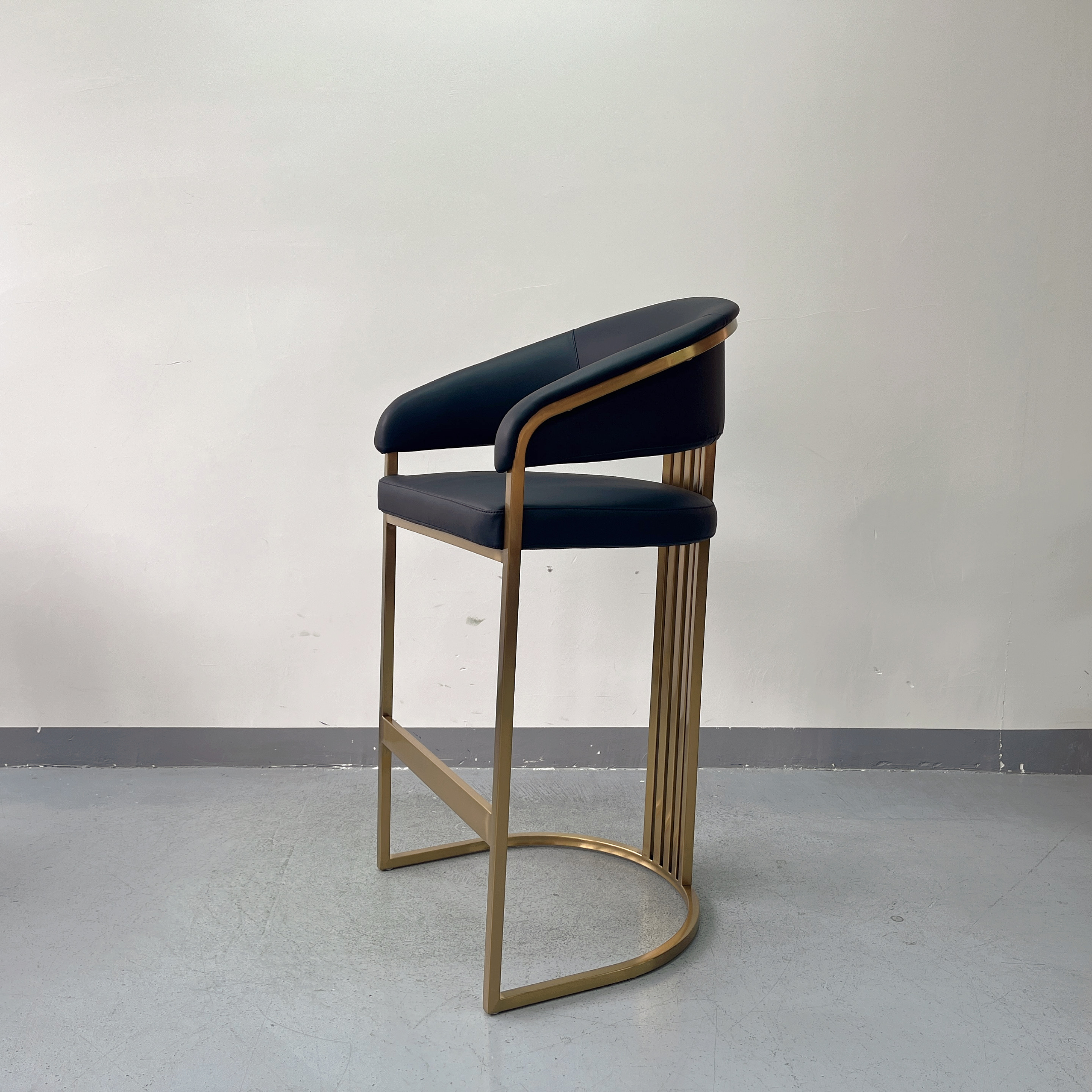 Sunrise Oreintal Furniture the Harp Stainless Steel Bar Chair