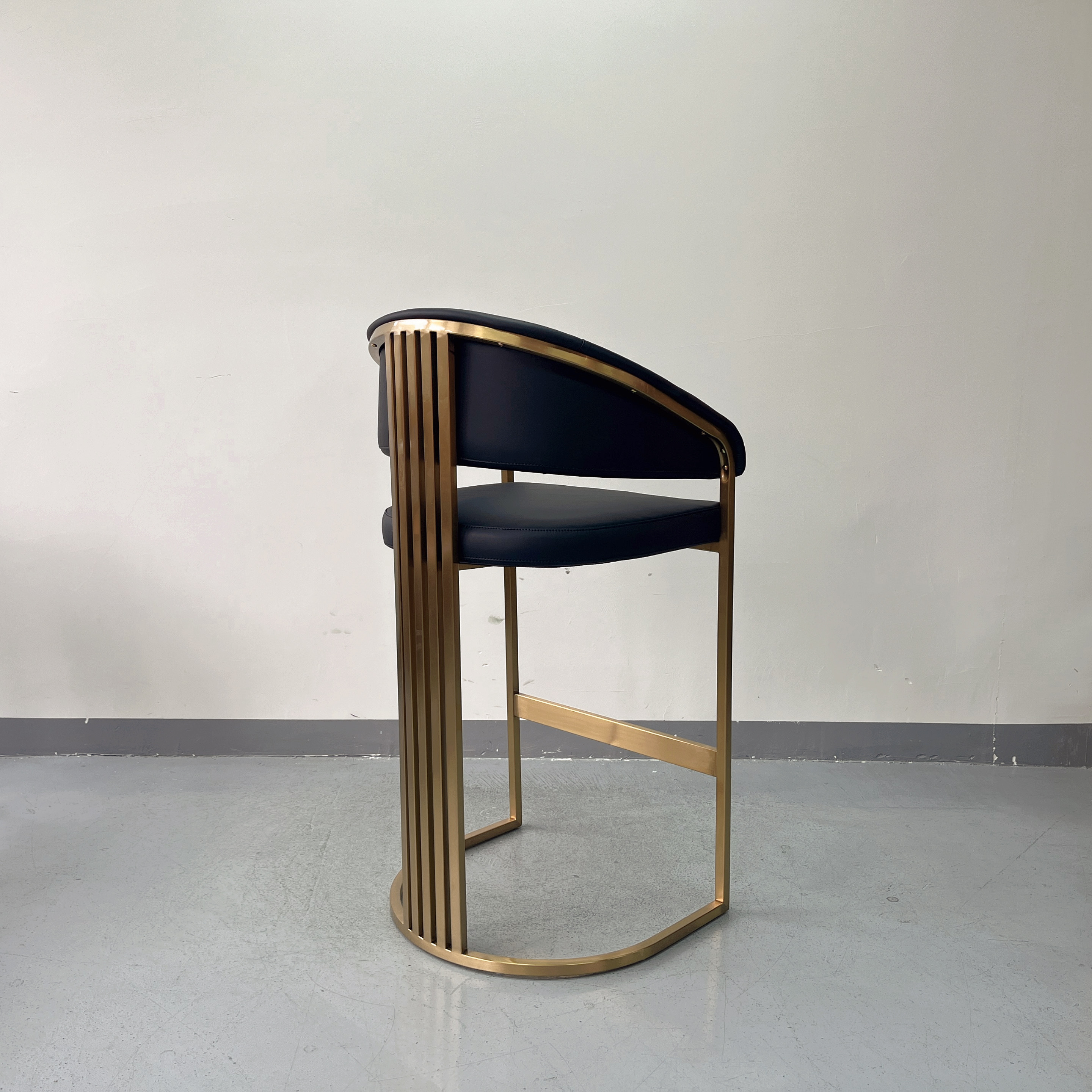 Sunrise Oreintal Furniture the Harp Stainless Steel Bar Chair