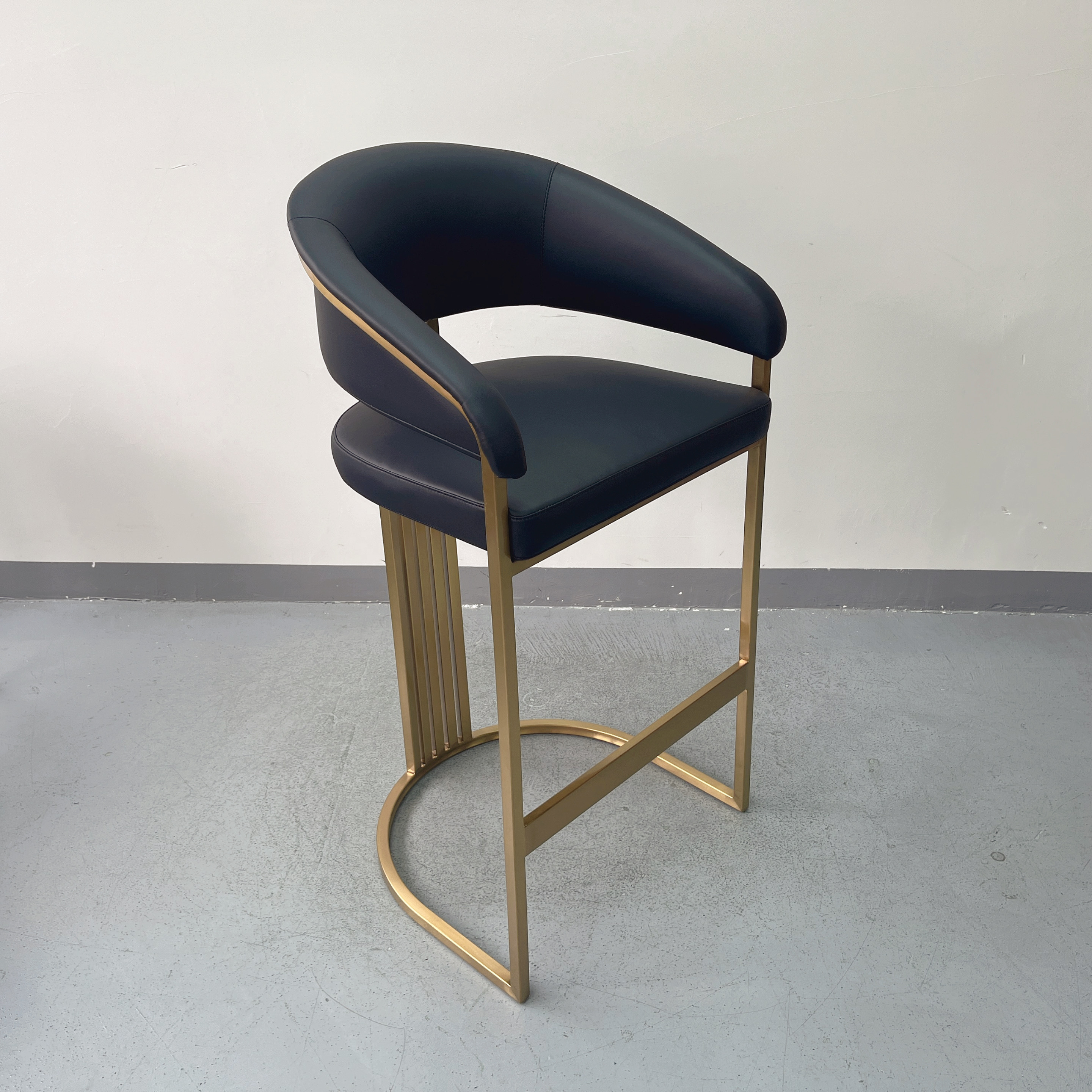 Sunrise Oreintal Furniture the Harp Stainless Steel Bar Chair