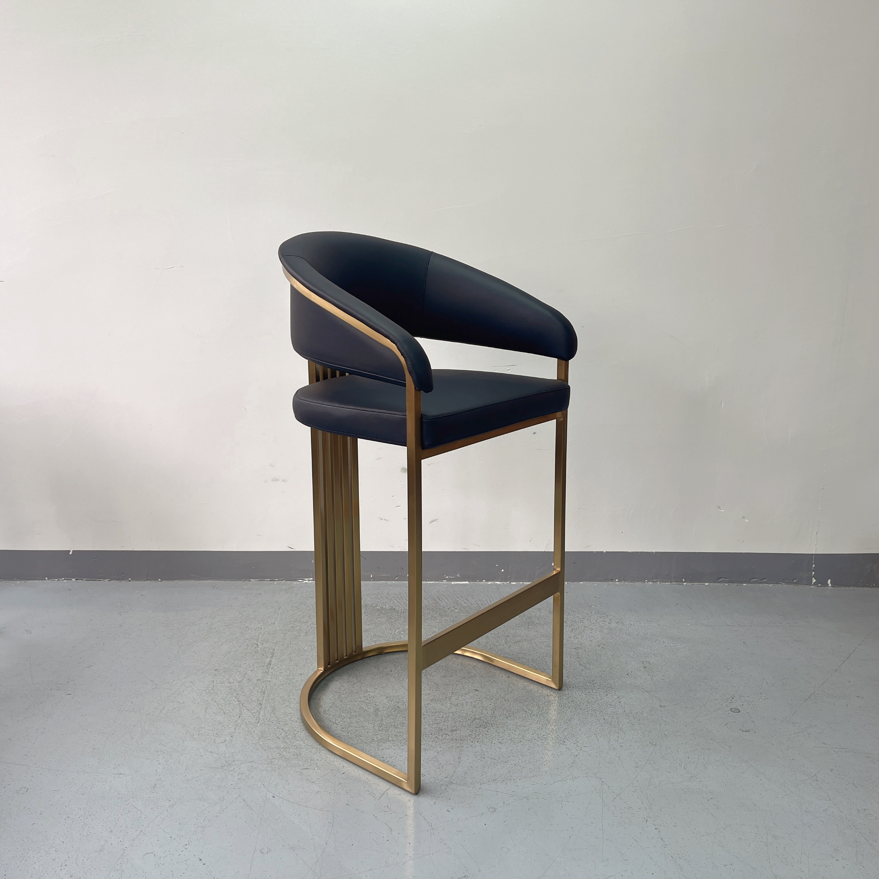 Sunrise Oreintal Furniture the Harp Stainless Steel Bar Chair