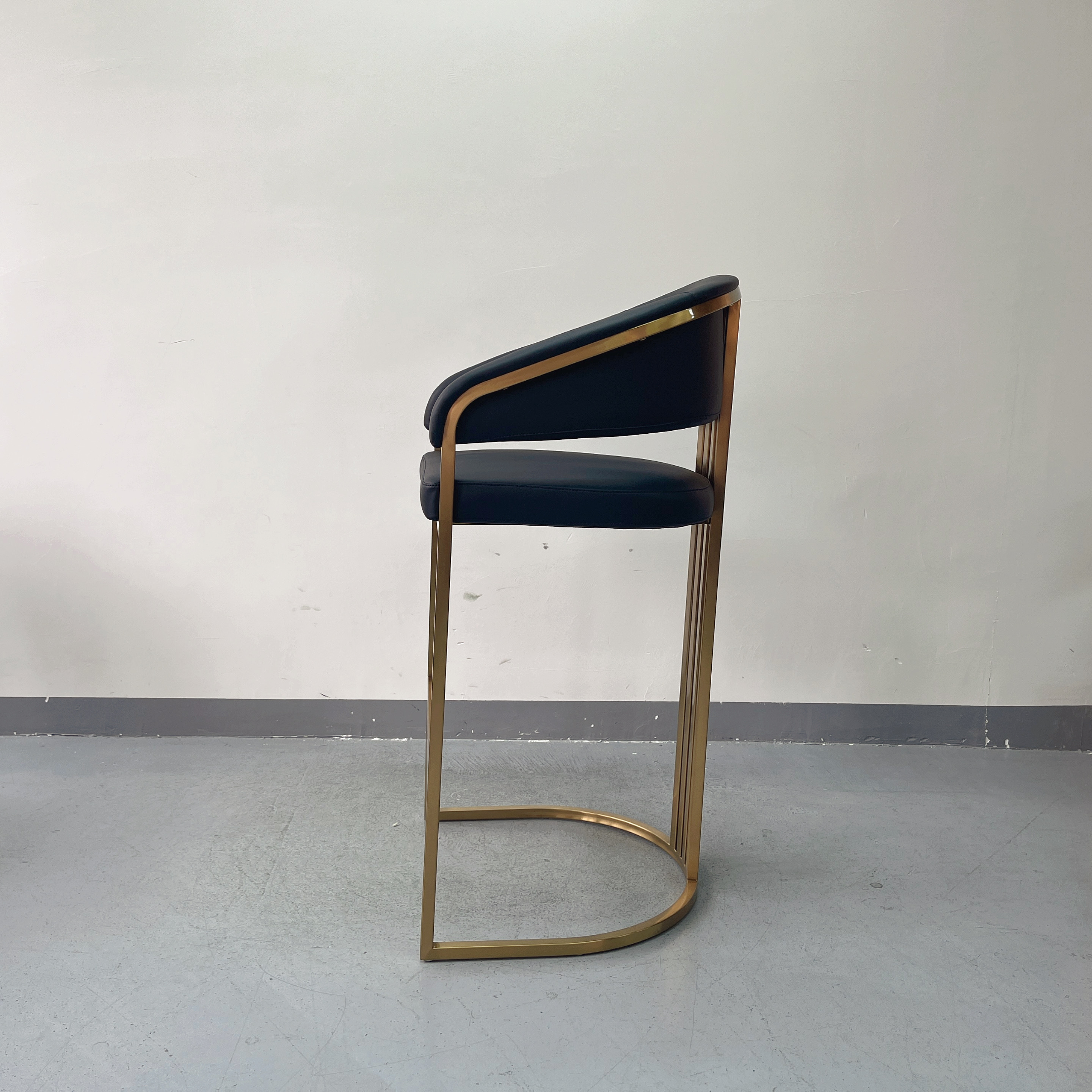 Sunrise Oreintal Furniture the Harp Stainless Steel Bar Chair