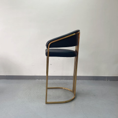 Sunrise Oreintal Furniture the Harp Stainless Steel Bar Chair