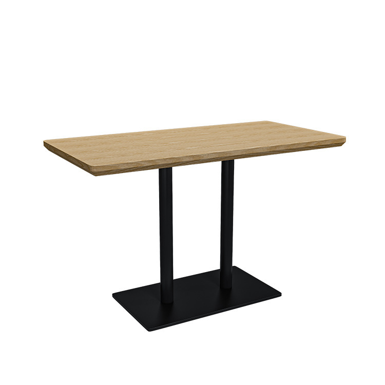 Sunrise Oriental Furniture Custom Simple Style Casual Solid Wood Cafe Fastfood Restaurant Furniture Chairs and Tables Set
