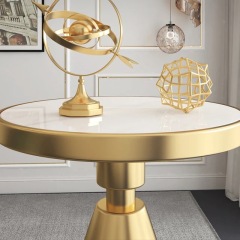 round sintered stone dining table SOF-T20