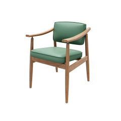 Sunrise Oriental Furniture Custom Simple Style Casual Solid Wood Cafe Fastfood Restaurant Furniture Chairs and Tables Set