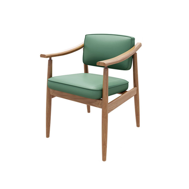 Sunrise Oriental Furniture Custom Simple Style Casual Solid Wood Cafe Fastfood Restaurant Furniture Chairs and Tables Set
