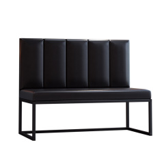 Sunrise Oriental Furniture Black Modern Restaurant Furniture Sets Cafe Fast Food Booth Seating Sofa Custom 3D Design Restaurant Tables and Chairs Set