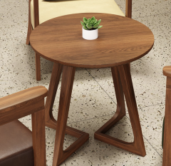 Sunrise Oriental Furniture Light Luxury Commercial Custom Restaurant Furniture Nordic Modern Commercial Wooden Fast Food Coffee Shop Chairs and Table