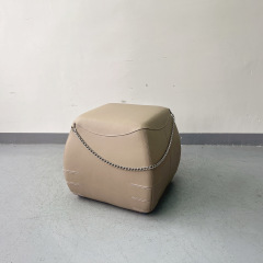 SOF Stylish Chain Pouffe Stool – A Unique Touch for Your Space
