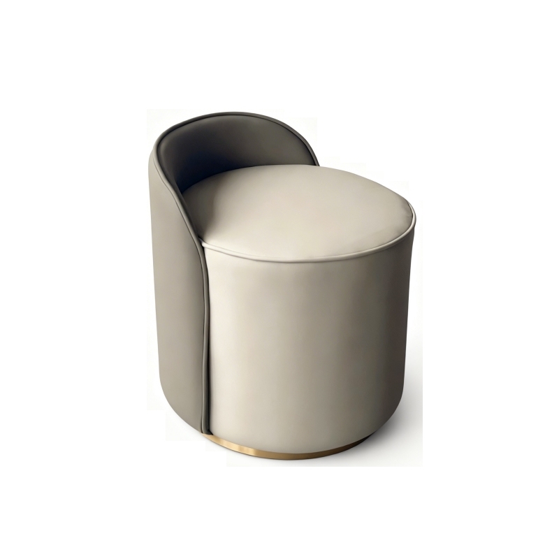 Sunrise Oriental Furniture- Vanity Modern Leather Dressing Chair
