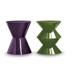 Sunrise Oriental Furniture: 2-layer hourglass-shaped stool
