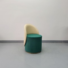 Sunrise Oriental Furniture- Scandinavian Cushioned Berjer Stool