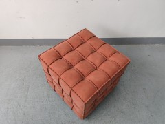Sunrise Oriental Furniture - Toumick Modern Leather Stool