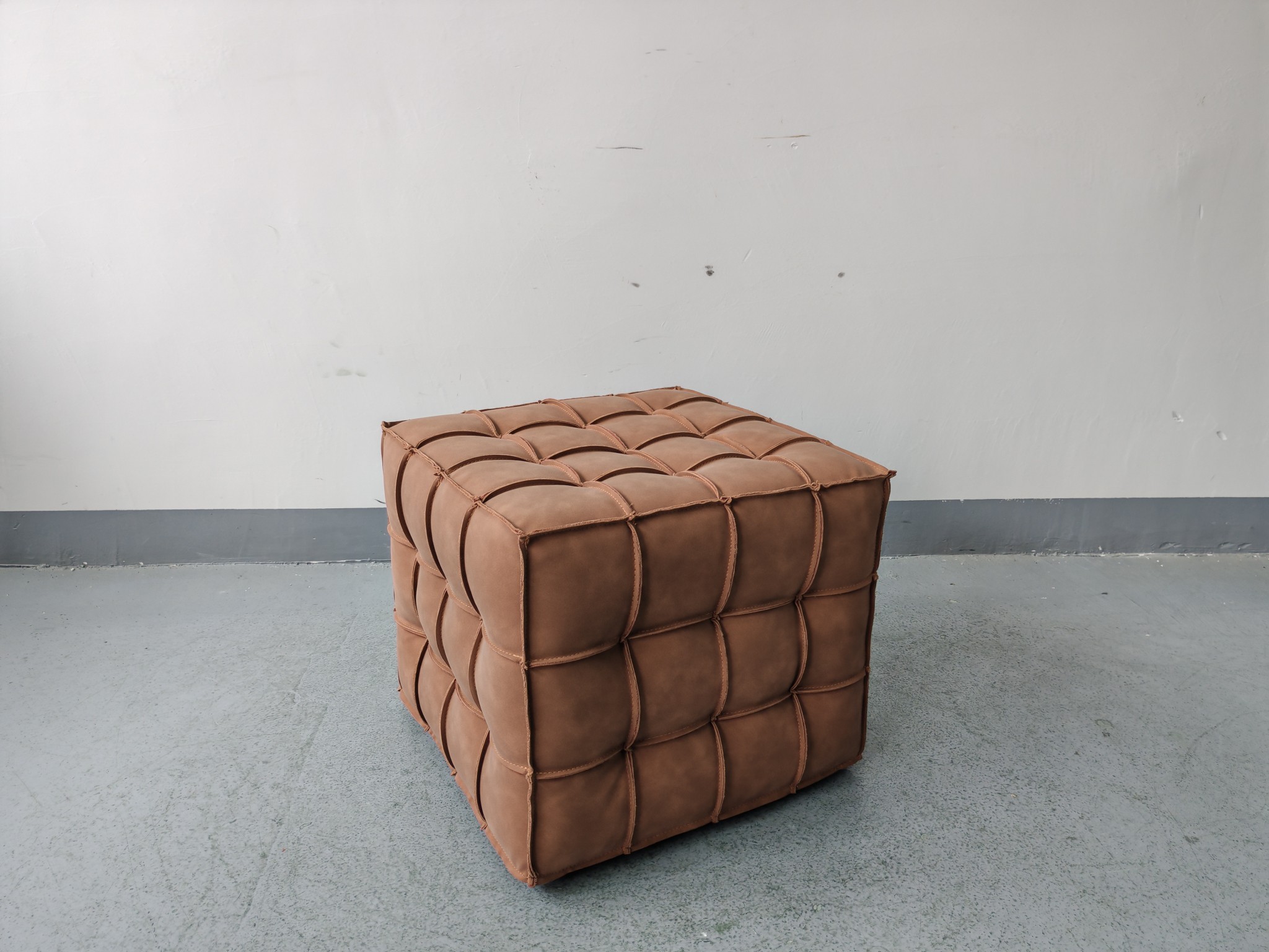 Sunrise Oriental Furniture - Toumick Modern Leather Stool
