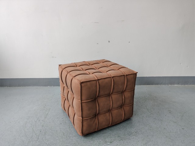 Sunrise Oriental Furniture - Toumick Modern Leather Stool