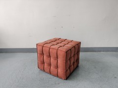 Sunrise Oriental Furniture - Toumick Modern Leather Stool