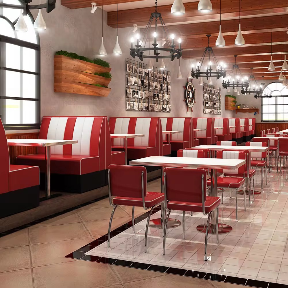 Sunrise Oriental Furniture- 1950s Diner Table and Chair Furniture